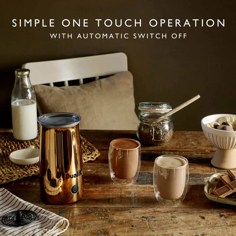 Dualit Cocoatiser Copper Hot Chocolate Maker and Milk Frother